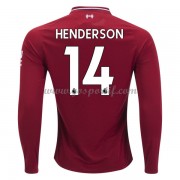 maillot de foot Premier League Liverpool 2018-19 Jordan Henderson 14 maillot domicile manche longue